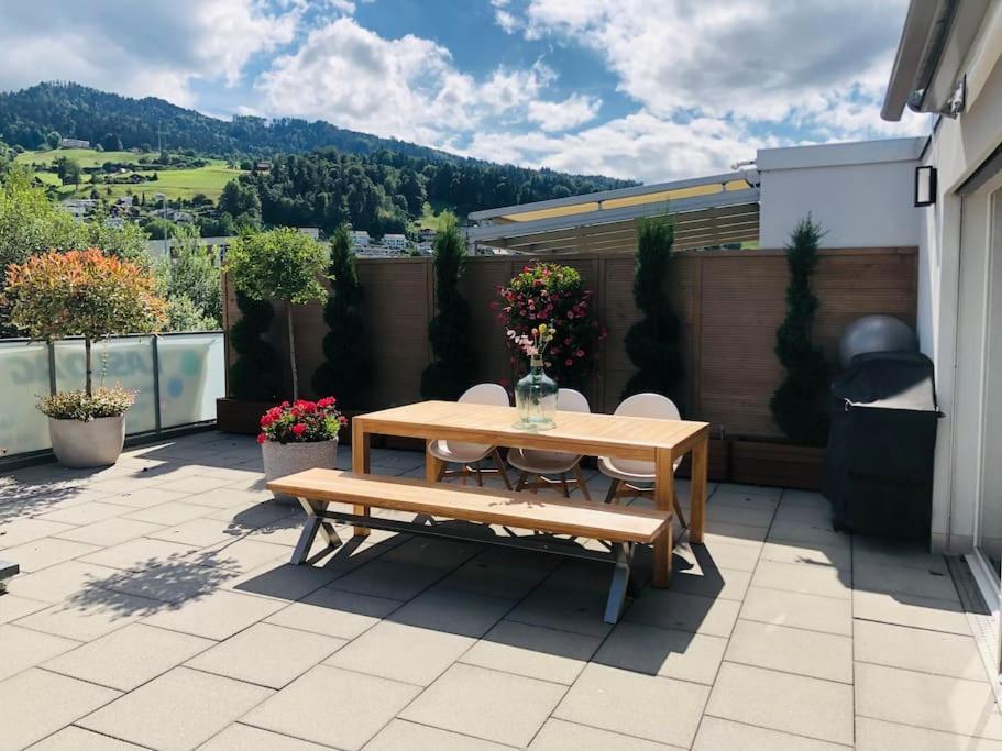 Atikka, Atico, Penthouse Apartment Lucerne Exterior photo